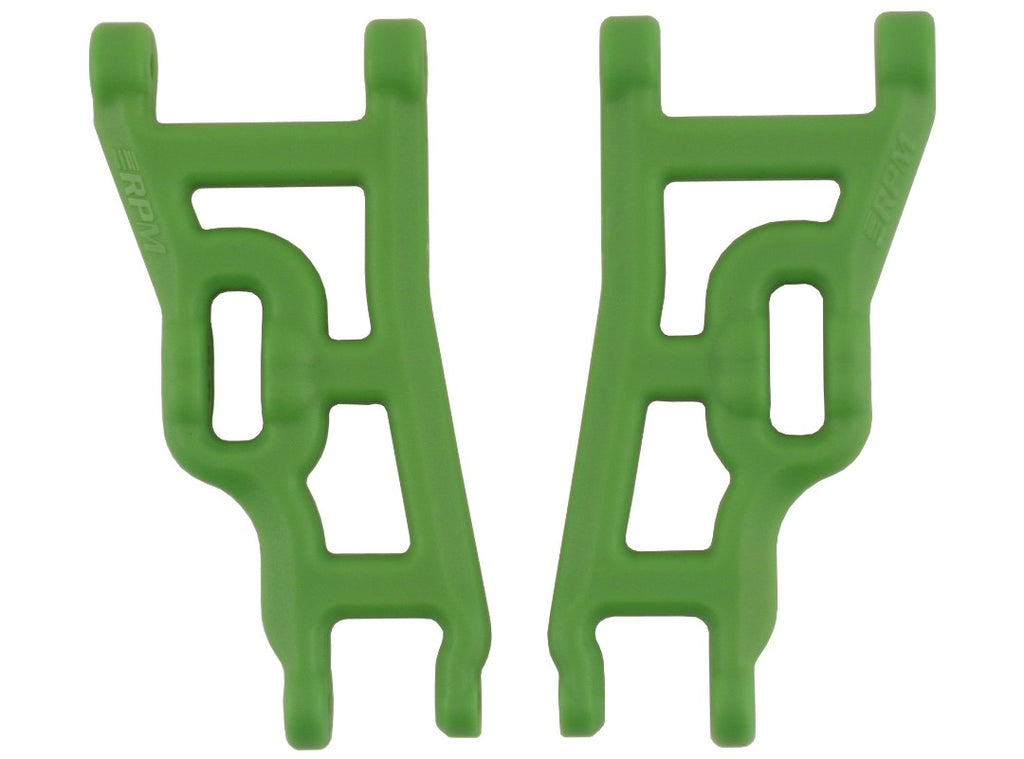 RPM 80244 Front A-Arms for 2wd Rustler, Stampede, Slash - Green