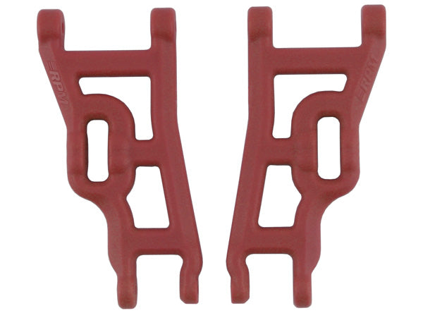 RPM 80249 Front A-Arms for 2wd Rustler, Stampede, Slash - Red
