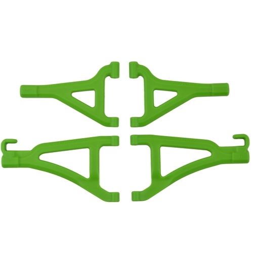 RPM Front A-arms for the Traxxas 1/16 E-Revo - Green