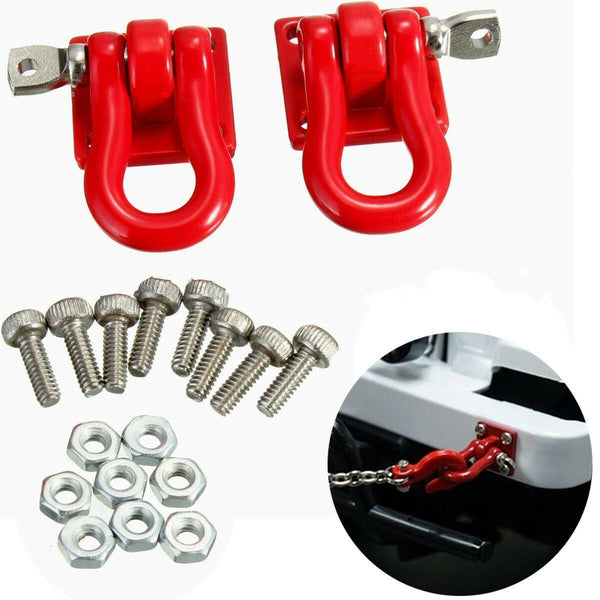 HPD 1/10 RC Scale Accessories Shackle Hooks Metal Set Of Two (2) W/Hardware