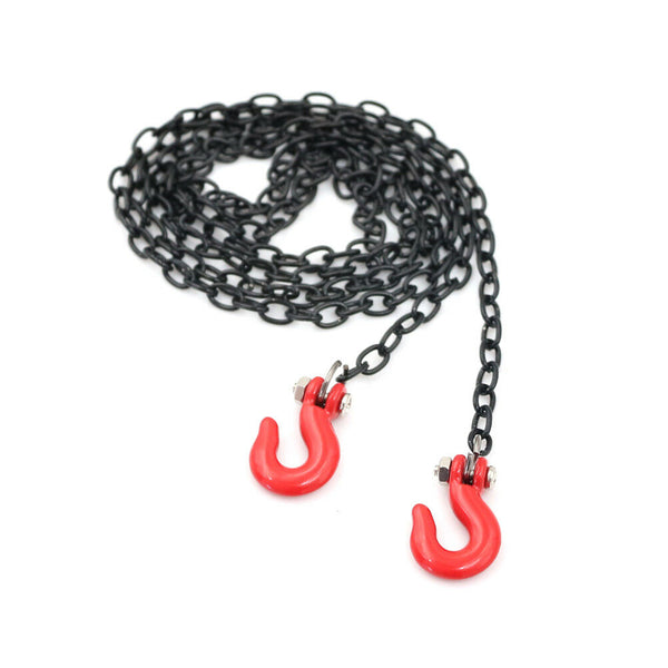 HPD 1/10 RC Scale Accessories Tow Chain Black/Silver