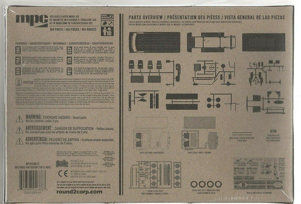 MPC 1982 Dodge Van Custom (Turtle Wax) 1/25 Model Kit (Level 2)