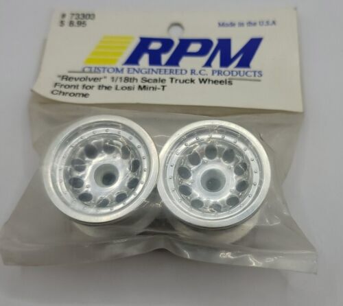 RPM Revolver Front Wheels Rims (Aluminum Finish) (2) (Mini T)