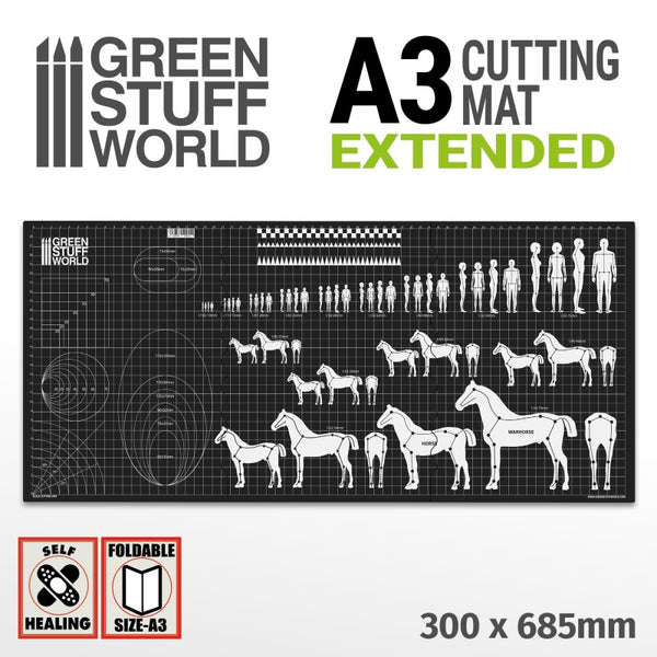 Scale Cutting Mat A3 Extended