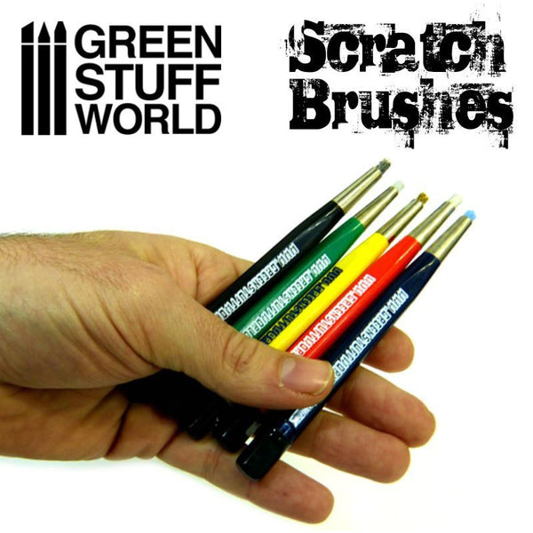Scratch Brush Pens 5 Pc Set