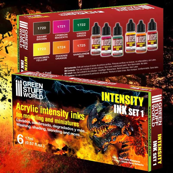 Set x6 Intensity Inks - Set 1