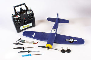 Rage RC F4U Corsair Micro RTF Airplane w/PASS