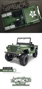 1/10 Gmade Military Sawback 4 LS 4WD Brushed Off- Road Crawler