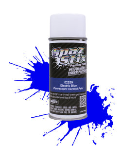 Electric Blue Fluorescent Aerosol Paint, 3.5oz Can
