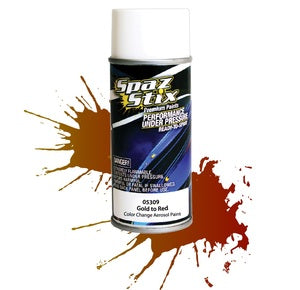 Color Change Aerosol Paint, Gold/Red, 3.5oz Can
