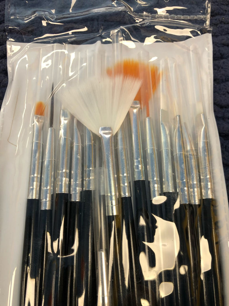 Modeling Brush Set - 15 Pc Painting Brush Set