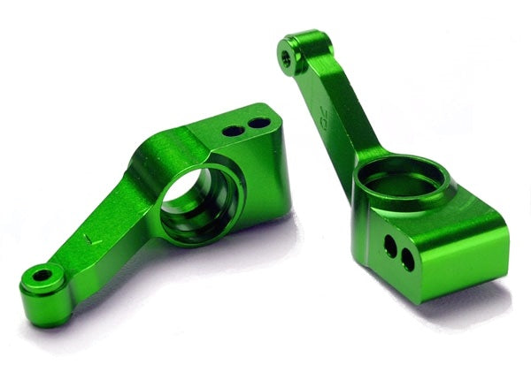 1952G Traxxas Rear Stub Axle Carriers (green) (2)