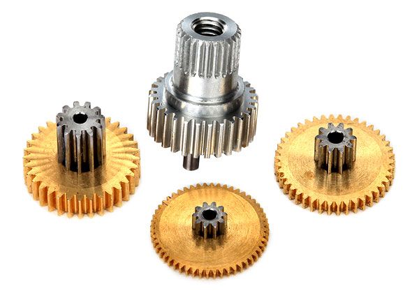 2082X Traxxas Gear set, metal (for 2080X micro waterproof servo)