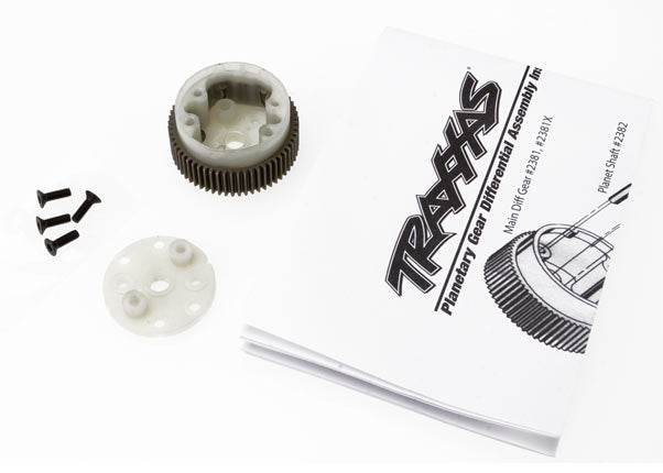 2381X Traxxas Main Differential Case w/Steel Ring Gear