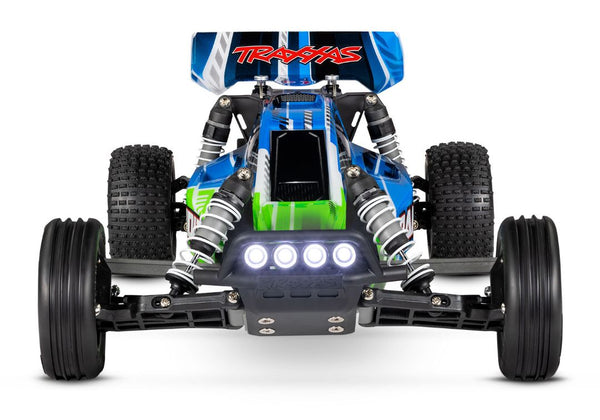 Traxxas Bandit 1/10 RTR Buggy Green with LED Light Kit