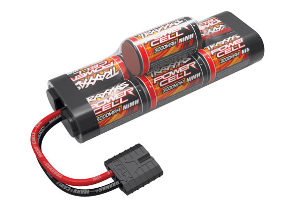 Traxxas Power Cell 3000mAh 8.4V NiMH iD Plug Hump 140x45x45mm