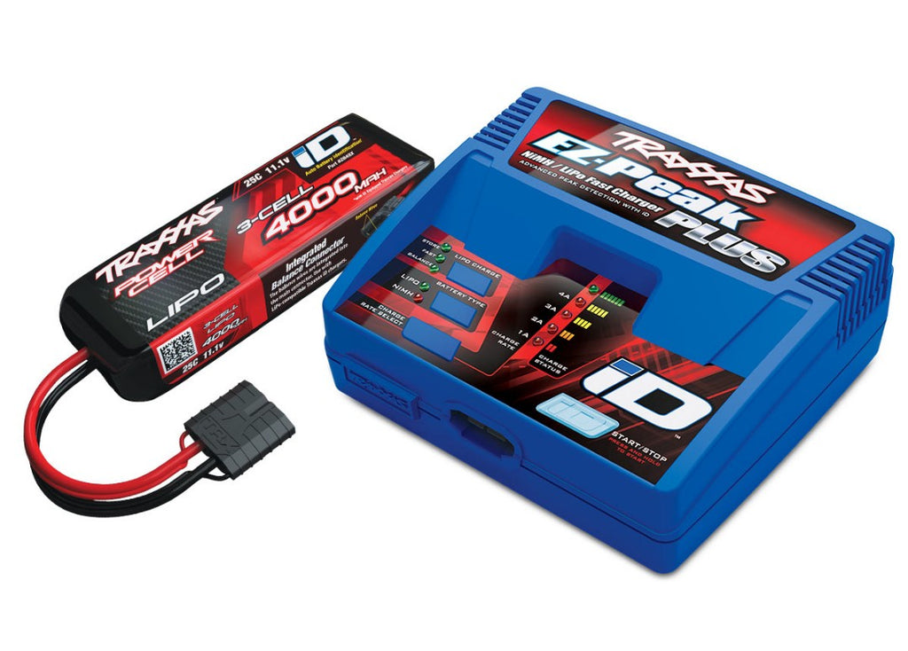 2994 Traxxas EZ-Peak 3S Completer Pack with a 4000mAh LiPo