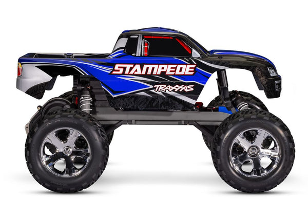 1/10 Traxxas Stampede 2WD Brushed Monster Truck W/Battery & Charger - BLUE