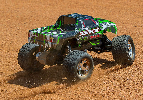 36054 Traxxas Stampede 1/10 2wd XL-5 Brushed Green - ARTR (requires battery + Charger)