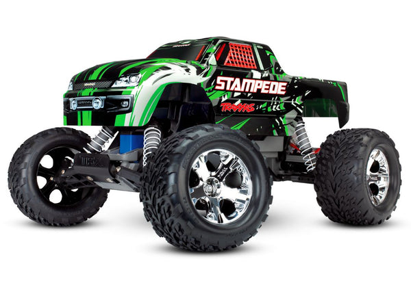 36054 Traxxas Stampede 1/10 2wd XL-5 Brushed Green - ARTR (requires battery + Charger)