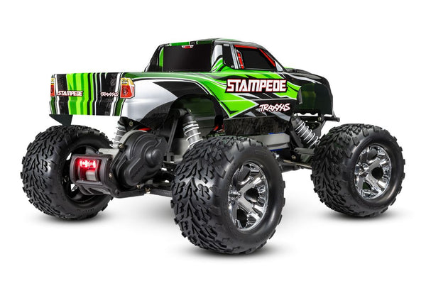 TRAXXAS Stampede 1/10 2wd XL-5 Green DC Charger with LED Lights