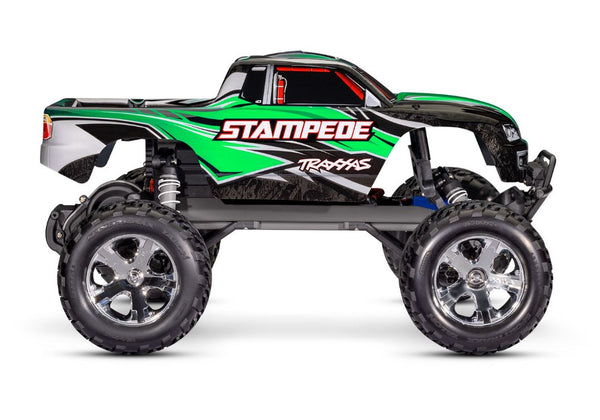 TRAXXAS Stampede 1/10 2wd XL-5 Green DC Charger with LED Lights