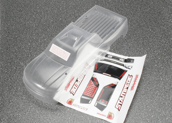 3617 Traxxas Body, Stampede (clear, requires painting)