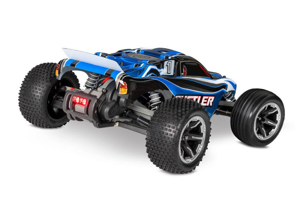 Traxxas Rustler 1/10 RTR Stadium Truck Blue with LED Lights