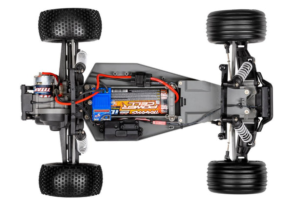 Traxxas Rustler 1/10 RTR Stadium Truck Blue with LED Lights