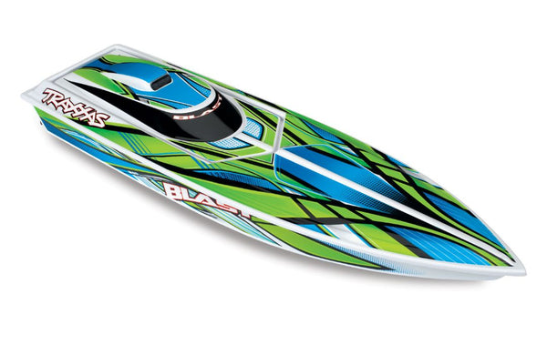 Traxxas Blast 24" High Performance RTR Race Boat - Green