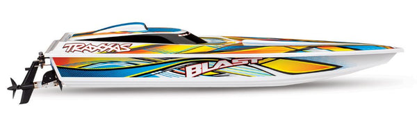 Traxxas Blast 24" High Performance RTR Race Boat - Orange