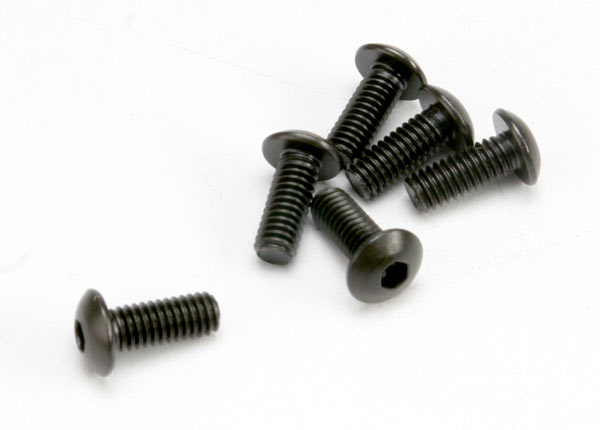 3936 Traxxas 4x10mm Button Head Machine Screws (6)