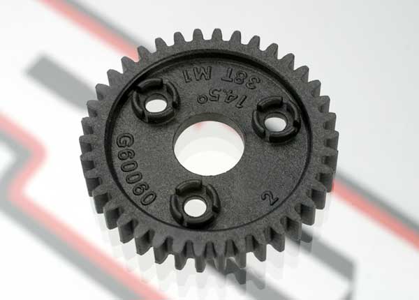 3954 Traxxas Revo 38 tooth Spur Gear (1.0 metric pitch)