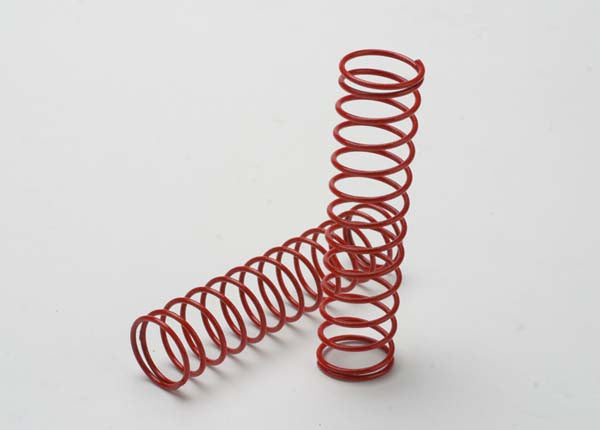 4649R Traxxas Springs, Red (For Big Bore Shocks) (2.5 Rate) (2)