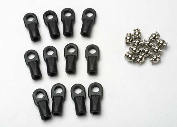 5347 Traxxas Large Rod Ends w/Hollow Balls (12)