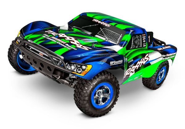 1/10 Traxxas Slash 2WD Brushed Short Course Truck W/Battery & Charger - Green