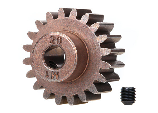 6494X Traxxas Mod 1 Steel Pinion Gear 5mm Shaft (20)
