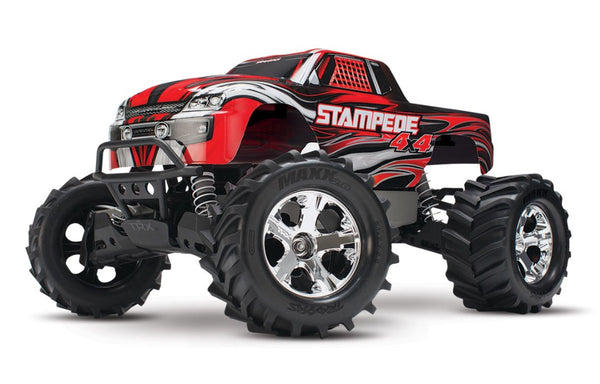 1/10 Traxxas Stampede 4X4 Brushed Monster Truck - RED