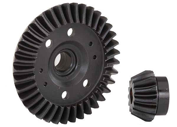 6879R Traxxas Ring gear, differential/ pinion gear, differential