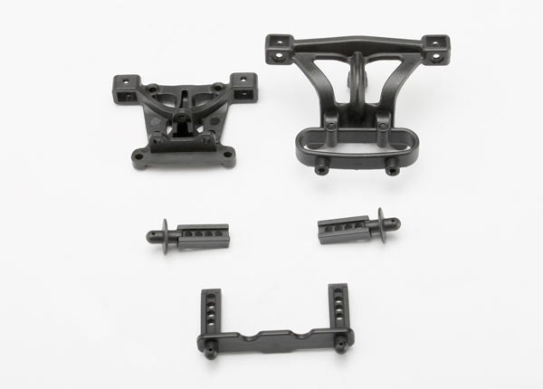 7015 Traxxas Front & Rear Body Mounts w/Mount Posts