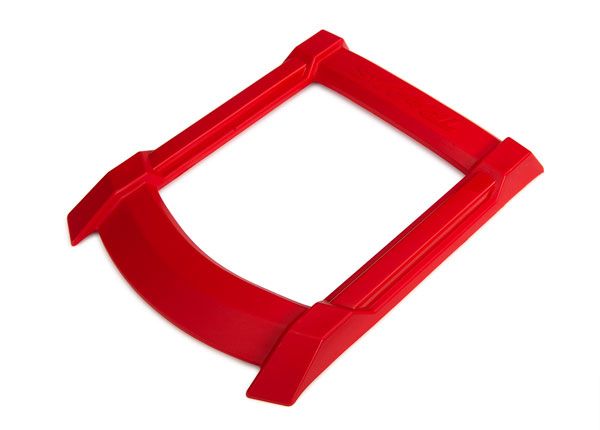 7817R Traxxas Skid plate, roof (body) Red