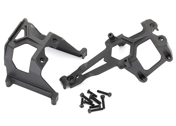 8620 Traxxas Chassis supports, front & rear