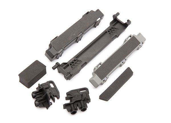 8919 Traxxas Battery hold-down/ mounts (front & rear)