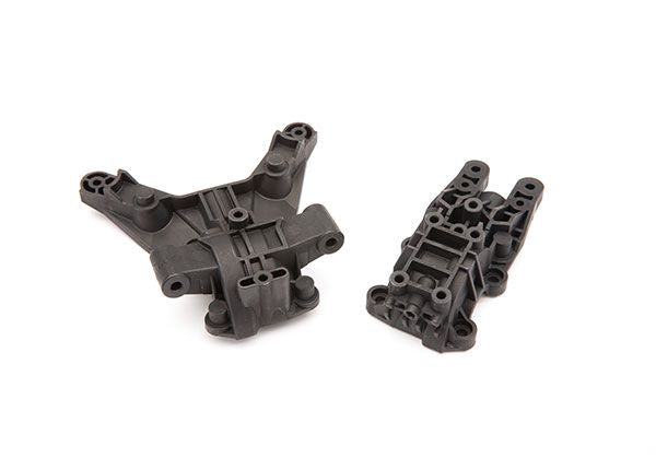 8920 Traxxas Bulkhead, front (upper and lower)