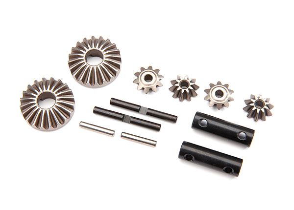 8982 Traxxas Gear set, differential (output gears (2)/ spider gears (