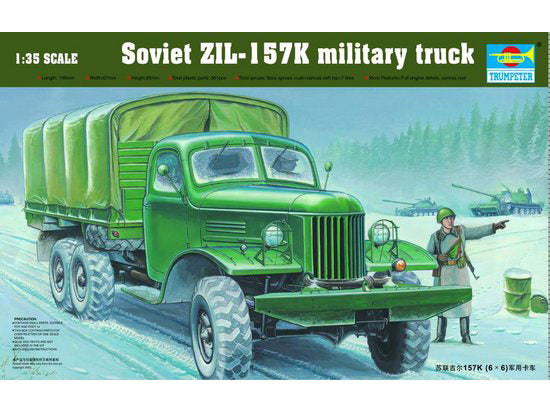 Trumpeter 1/35 Soviet ZIL-157K Military Truck
