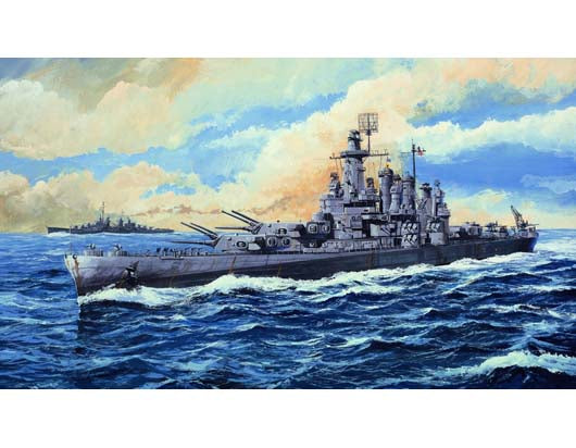 Trumpeter 1/700 USS WASHINGTON BB-56