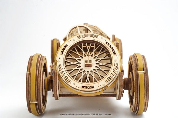 UGears U-9 Grand Prix Car - 348 pieces (Advanced)