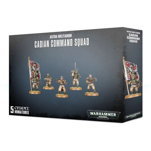 Warhammer Astra Militarum Cadian Command Squad