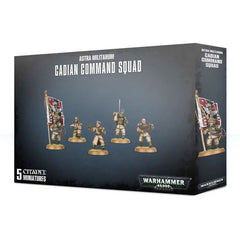 Warhammer Astra Militarum Cadian Command Squad